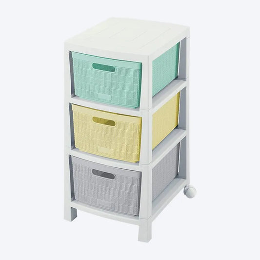 Cajonero Fique de 3 gavetas infantiles de Rimax
