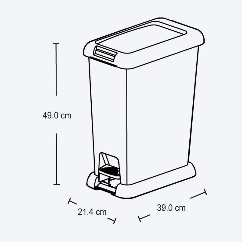 Basurero de Pedal de 20 Litros de Rimax