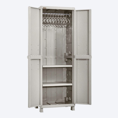 Armario para ropa Rattan Taupe de Rimax
