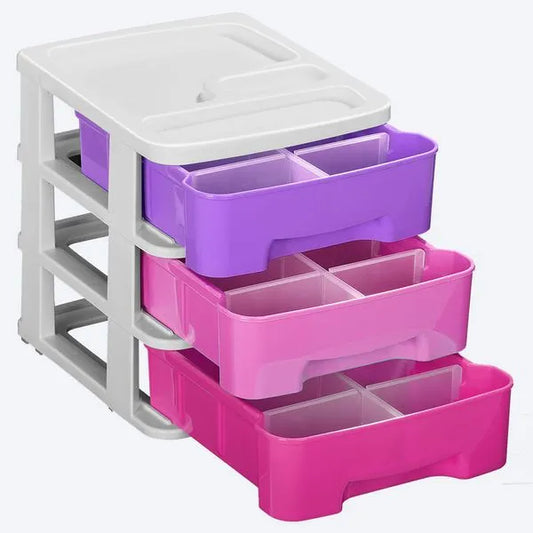 Gavetero pequeño con 3 gavetas de Rimax - Pa´la house