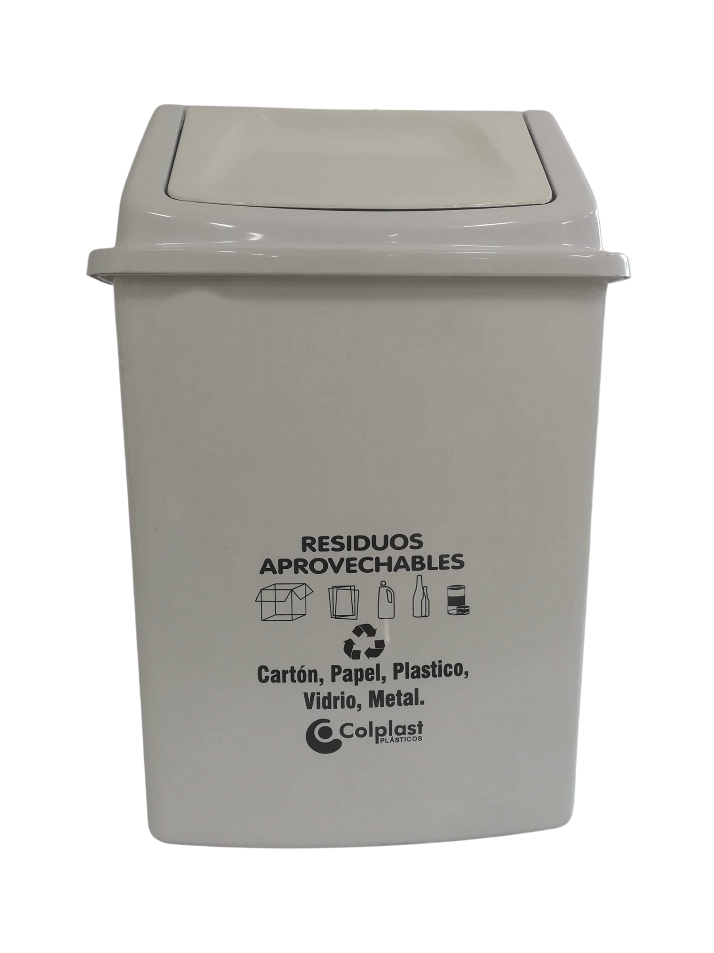 Papelera vaivén de 22 litros Colplast