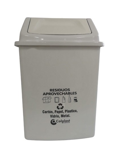 Papelera vaivén de 22 litros Colplast