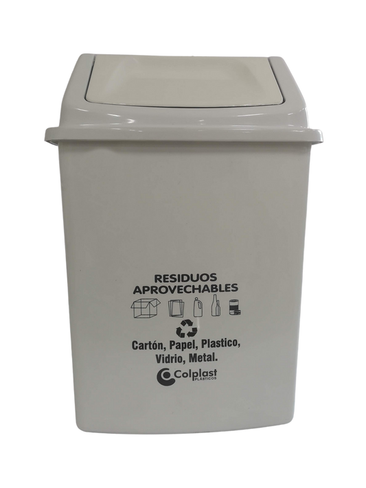 Papelera vaivén de 22 litros Colplast