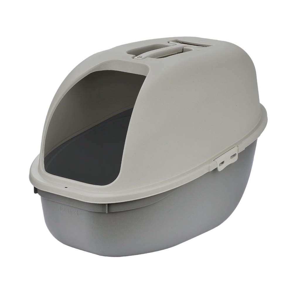 Arenero para Gato Rimax Gris/Gris – Práctico e Higiénico - Pa´la house