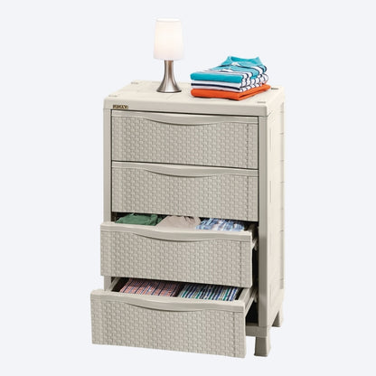 Armario_cajonero_Rattan rimax
