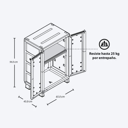 Armario infantil Glam - Pa´la house