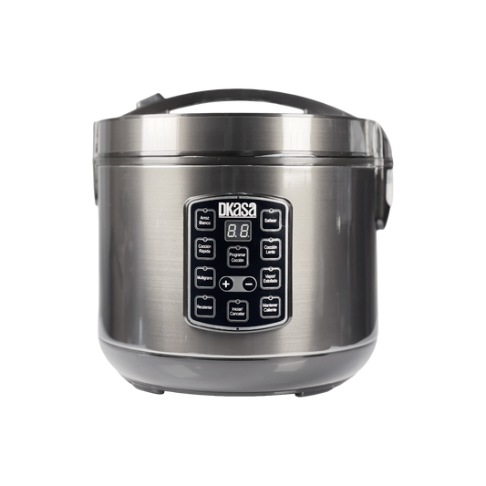 Olla Arrocera Premium Multifuncional 1.8 Litros Dkasa en color moderno para cocina