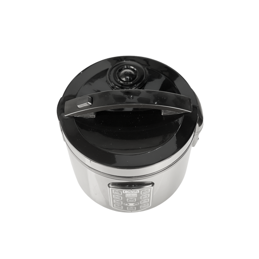 Olla Arrocera Premium Multifuncional 1.8 Litros Dkasa en color moderno para cocina