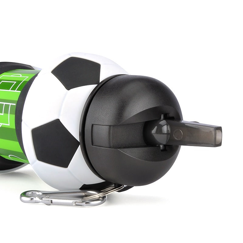 Botella Fútbol plegable de 500Ml en silicona. - Pa´la house