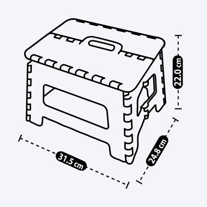 Butaco Plegable Pequeño Rimax – Práctico, Resistente y Portátil - Pa´la house