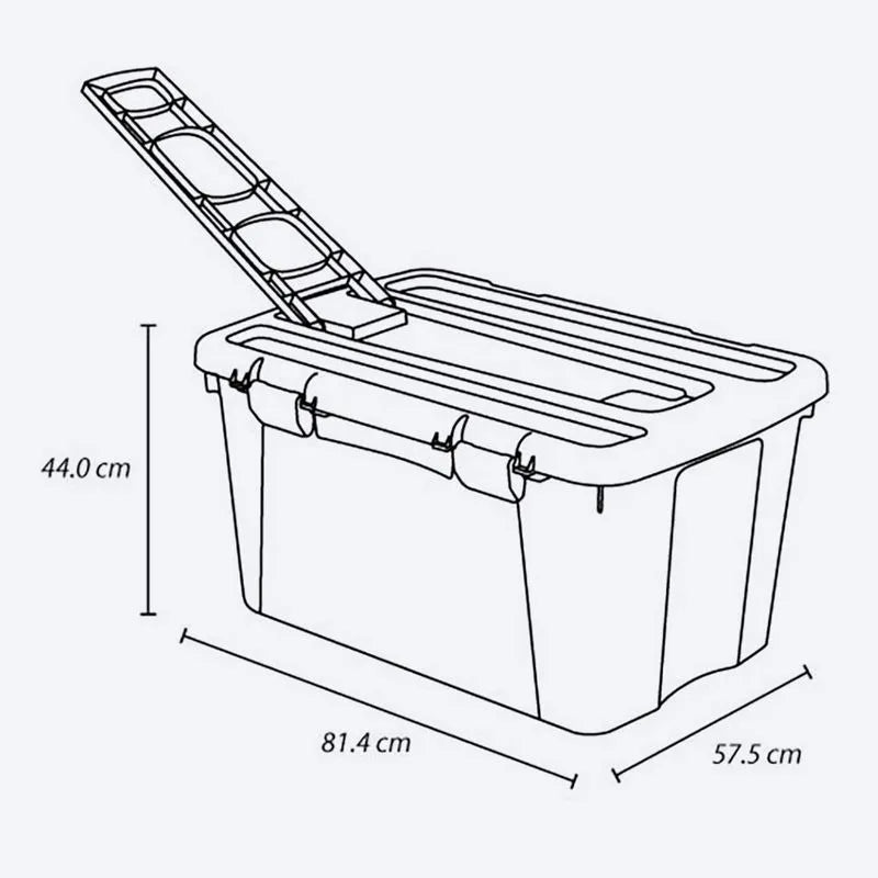 Cajón móvil Armonía de 120 litros de Rimax - Pa´la house
