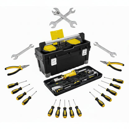 Caja Herramientas 25" Profesional Cerradura Metálica Rimax