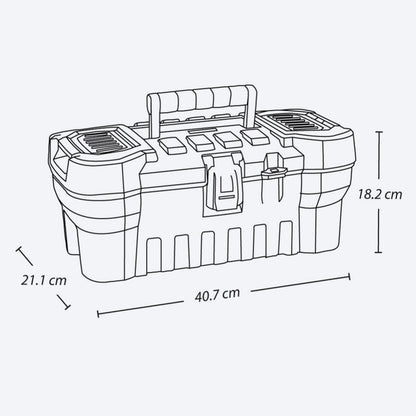 palahouse.myshopify.com Caja de herramientas de 16 pulgadas estilo Army