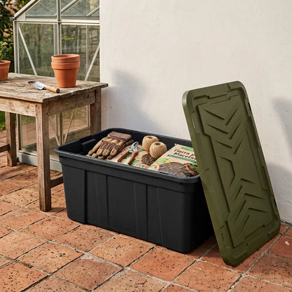 Cajon de 100 litros con tapa de Rimax
