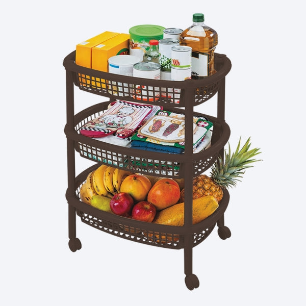 Canasta móvil ovalada de Rimax - Pa´la house