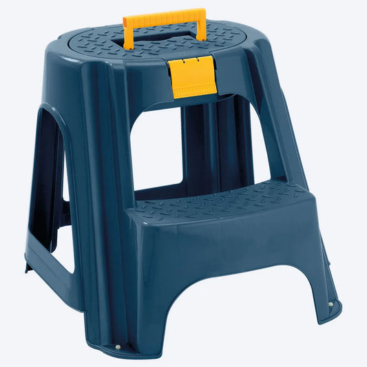 Escalesilla con tapa organizadora de Rimax