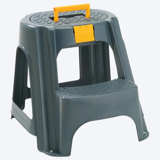 Escalesilla con tapa organizadora de Rimax
