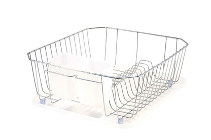 Set escurridor metálico de 3 piezas, blanco. - Pa´la house