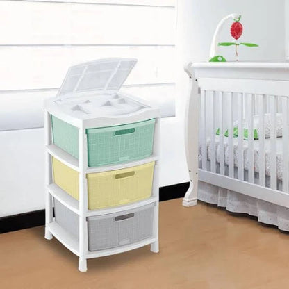 Gavetero Fique con 3 gavetas Bebé de Rimax - Pa´la house