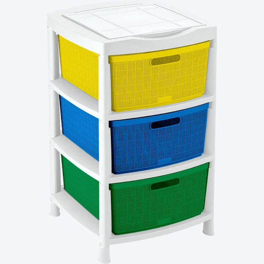 Gavetero Fique con 3 gavetas Aventura de Rimax - Pa´la house