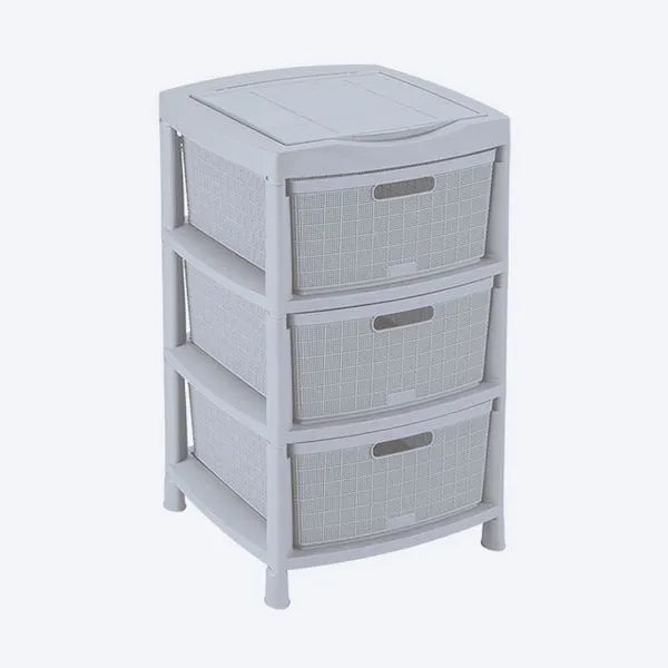 Gavetero Fique con 3 gavetas y tapa organizadora de Rimax - Pa´la house