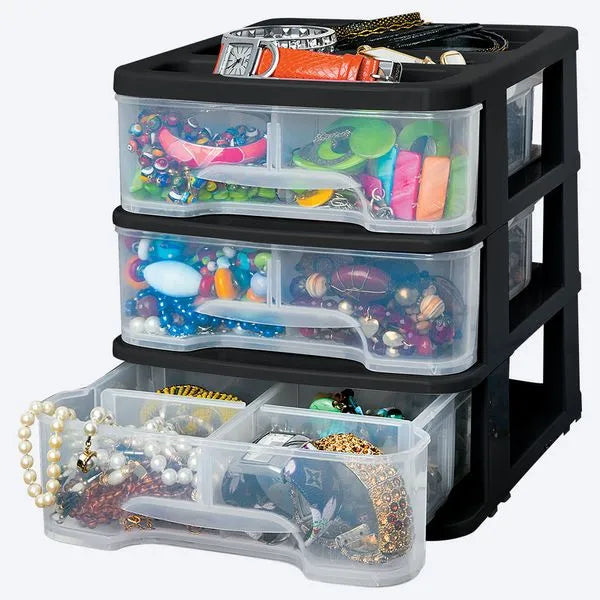 Gavetero pequeño con 3 gavetas de Rimax - Pa´la house