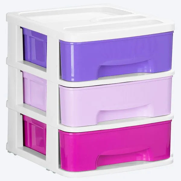 Gavetero pequeño con 3 gavetas de Rimax - Pa´la house