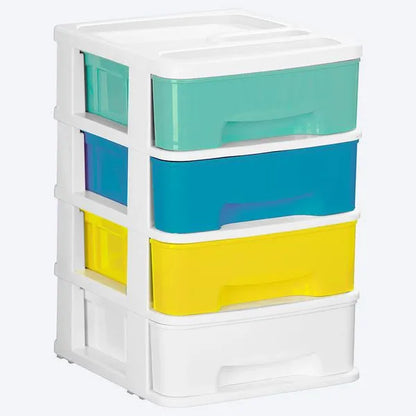 Gavetero pequeño con 4 gavetas de Rimax - Pa´la house