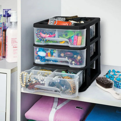 Gavetero pequeño con 3 gavetas de Rimax - Pa´la house