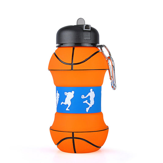 Botella Basket de 500Ml en silicona plegable