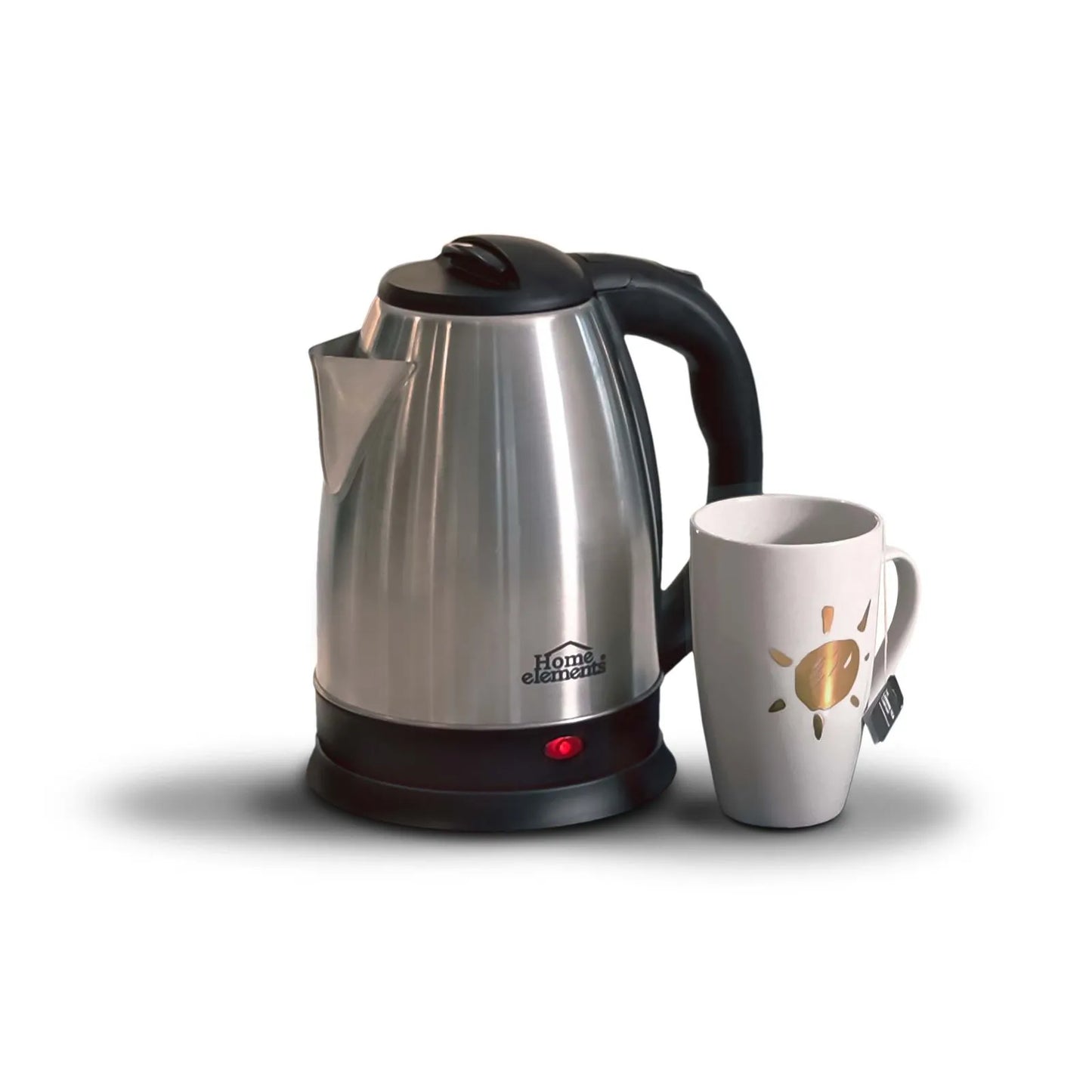 Hervidor de agua 1.9 lts acero inoxidable de Home Elements