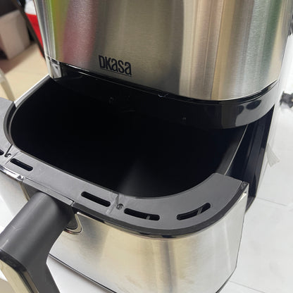 Freidora profesional de aire Inox de 5.5 litros de Dkasa.