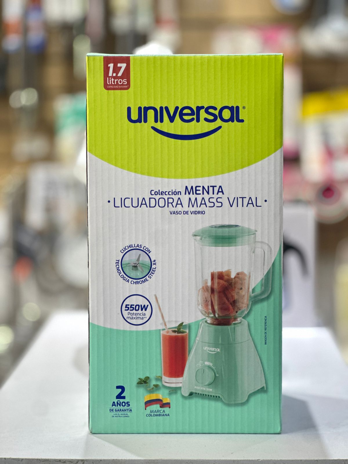 Licuadora Mass Vital Blender verde de Universal