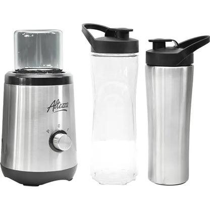 Licuadora personal 2en1 Inox de Altezza 