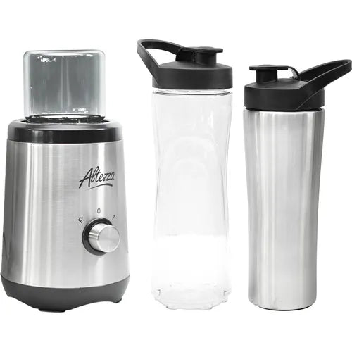 Licuadora personal 2en1 Inox de Altezza 