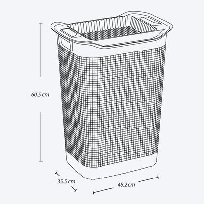 Cesta Linum para ropa de Rimax