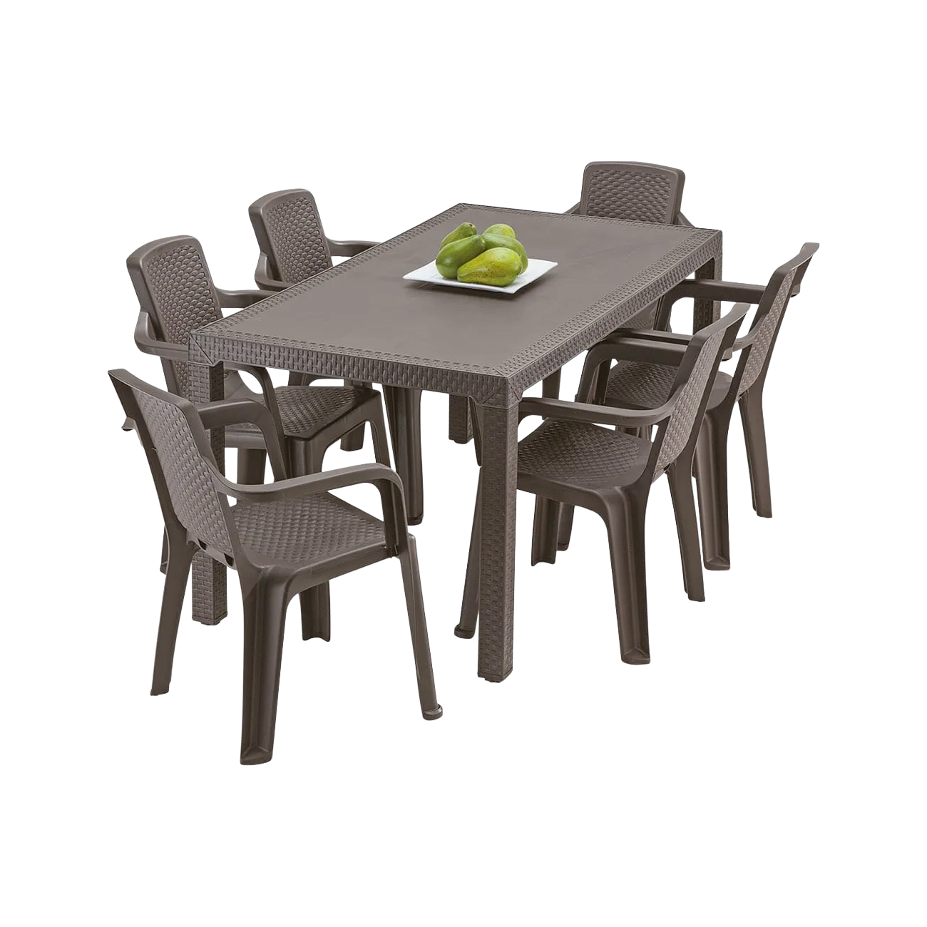 Mesa Familiar Eterna Rimax – Color Wengue - Pa´la house