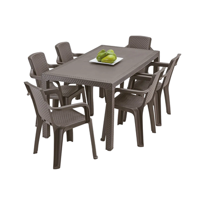 Mesa Familiar Eterna Rimax – Color Wengue - Pa´la house