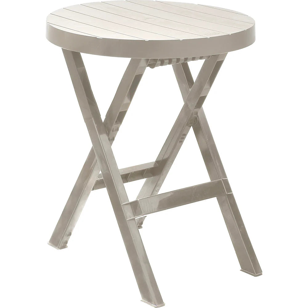 Mesa plegable redonda Barú de Rimax. - Pa´la house