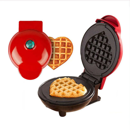 Mini Waflera Corazón – Práctica, Compacta y Encantadora - Pa´la house