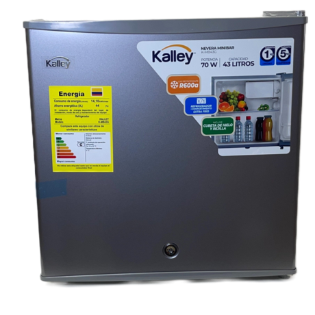 Minibar de 43 litros Kalley - Pa´la house