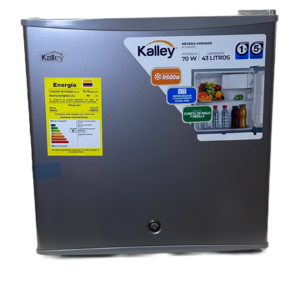 Minibar de 43 litros Kalley - Pa´la house