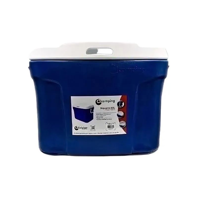 Nevera de 40 litros, Azul de Colplast. - Pa´la house