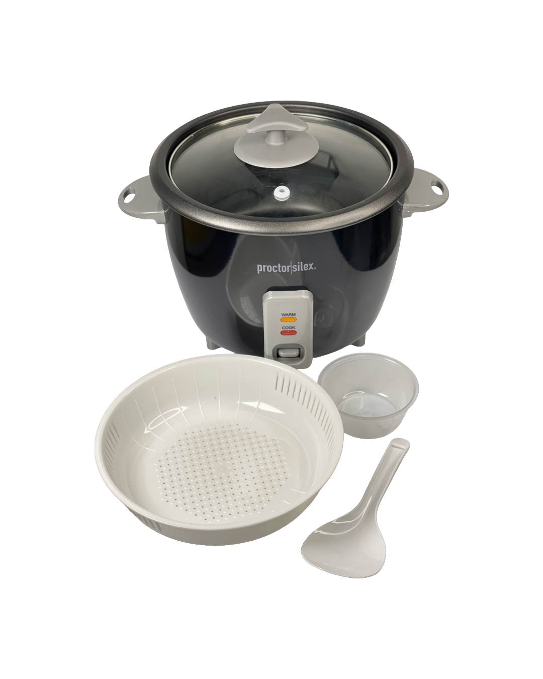 Olla arrocera y vaporera de 1.5Lbs negra de PROCTOR/SILEX - Pa´la house