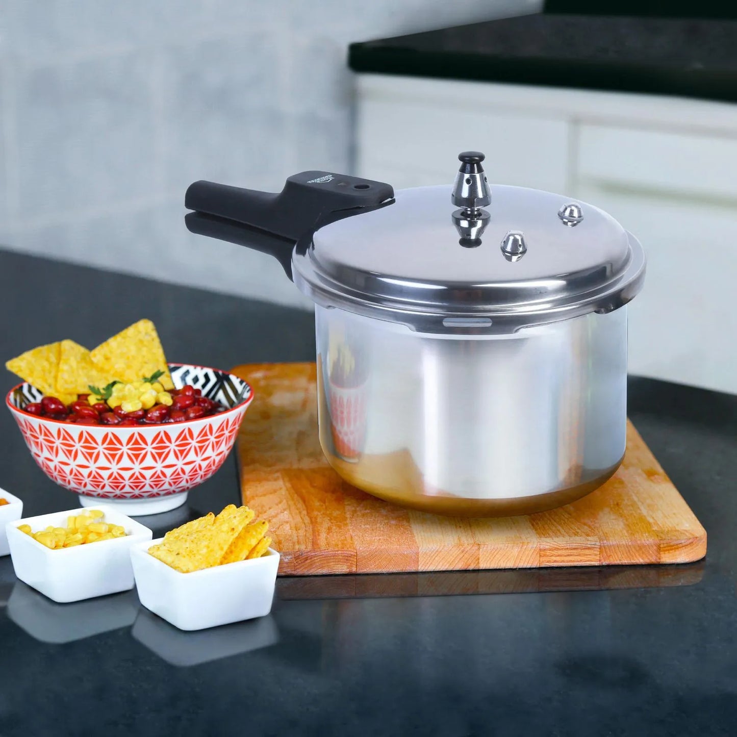 Olla a presión aluminio 3.2 lts cierre externo de Home Elements - Pa´la house