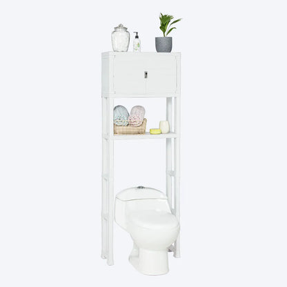 Estante Organizador con Puertas para Baño de Rimax - Pa´la house