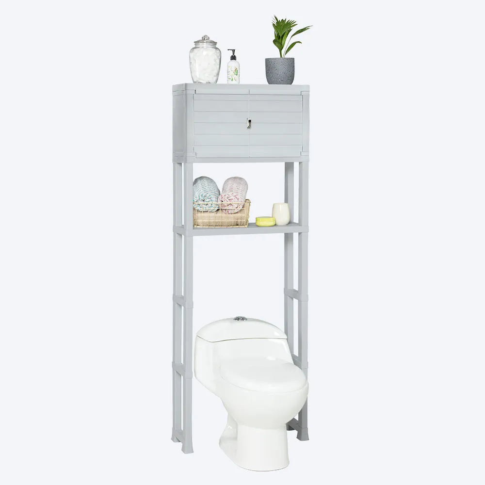 Estante Organizador con Puertas para Baño de Rimax - Pa´la house