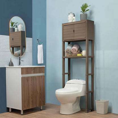 Estante Organizador con Puertas para Baño de Rimax - Pa´la house
