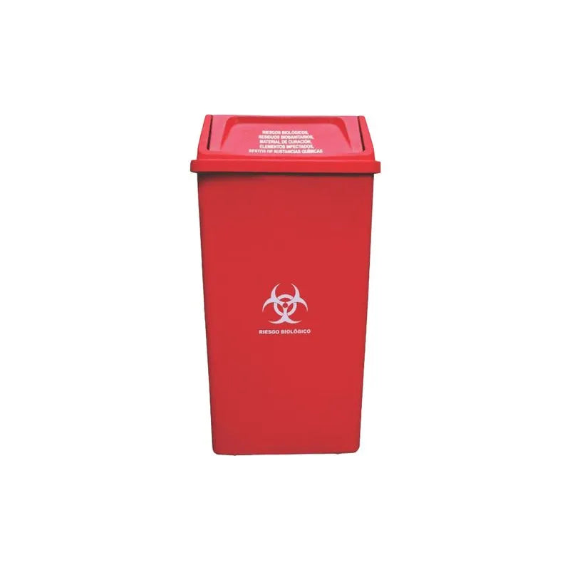 Papelera 55 LT tapa plana de Colplast. - Pa´la house