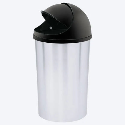 Papelera Tapa Móvil de 10 Litros metalizada de Rimax - Pa´la house